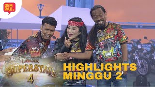 HIGHLIGHTS MINGGU 2  MUZIKAL LAWAK SUPERSTAR 4 [upl. by Aniela]