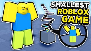 Making The SMALLEST Game on Roblox [upl. by Nurav]