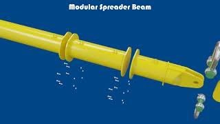 Modulift Spreader Beam Range  seamless integration [upl. by Tihor57]