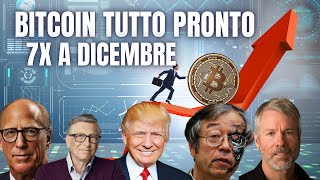 🚀 BITCOIN PRONTO AD ESPLODERE 7X A DICEMBRE INSIEME A TAO [upl. by Fleece]