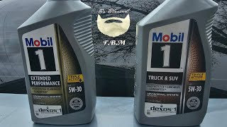 Mobil 1 Truck and SUV Compared To Mobil 1 Extended Performance Lab Analysis 5w30 [upl. by Einnod]