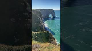 Cliffs of Etretat france travel travelvlog etretat zen wind [upl. by Trin163]