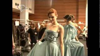 fashiontv  FTVcom  ELIE SAAB BEHIND THE SCENE FALL WINTER 2008 2009 [upl. by Kariv756]