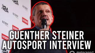 Guenther Steiner First Interview Since Leaving Haas  Autosport International Interview David Croft [upl. by Nirahs]