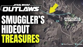 Smugglers Hideout Treasure Mountain Hideout  The Lost Steppe Undiscovered  STAR WARS Outlaws [upl. by Gerdi]