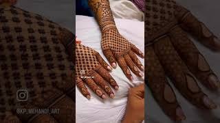 Aakash mehndi art mehndi bridalmehndi [upl. by Thun]