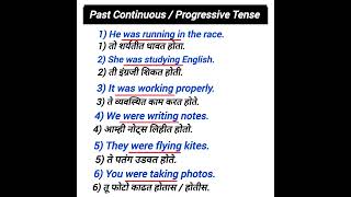 past continuous  progressive tense [upl. by Lenneuq]