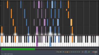 Deadmau5  Ghosts N Stuff midi in Synthesia [upl. by Patterman503]