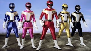 Op Kousoku Sentai Turboranger  Theme Song Power Ranger Turbo [upl. by Fugate]