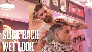 How to Style Stephen James Slick Back Haircut amp Hairstyle Tutorial [upl. by Flemings]