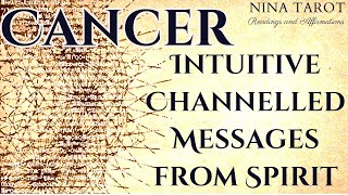 Cancer Intuitive Channelled Messages from Spirit🌟 cancerzodiac channelledmessages channelling [upl. by Emsoc]