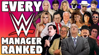 EVERY WWE Manager Ranked From WORST To BEST [upl. by Sedlik347]