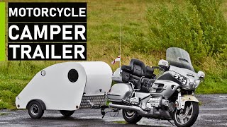 Top 10 Amazing Motorcycle Camper Trailers [upl. by Yseulta]