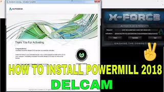 How to Install Delcam POWERMILL 2018 Windows 7 64 BIT AUTODESK [upl. by Gabriela]