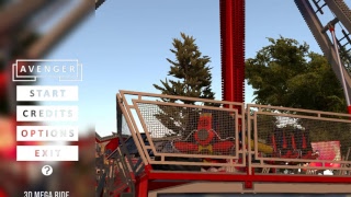 TvFunfairEvents Inversion 3D Mega Ride Simulations [upl. by Jenkins]