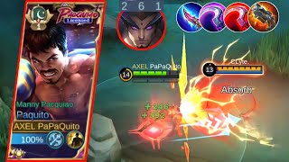 OFFLANE PAQUITO COUNTER YU ZHONG TO PUSH RANK TO MYTHIC SOLO  PAQUITO EXPLANE GAMEPLAY MLBB [upl. by Nnyloj]