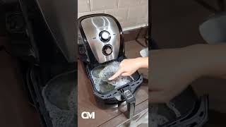 Você limpou sua Air Fryer errado a vida inteira😱 [upl. by Marou195]