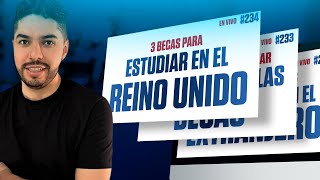 3 becas para estudiar en el Reino Unido  Omar Llerena [upl. by Neelhtakyram665]