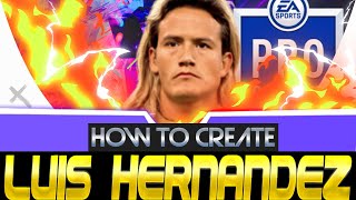 FIFA 22  VIRTUAL PRO LOOKALIKE TUTORIAL  Luis Hernández [upl. by Humfrid]