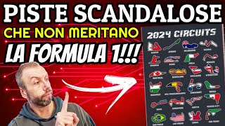 PISTE SCANDALOSE CHE NON MERITANO DI STARE IN FORMULA 1 😱 [upl. by Menedez752]