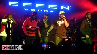 Kidd Kidd Disses Meek Mill At 50 Cents The Kanan Tape NYC Concert [upl. by Nesmat]