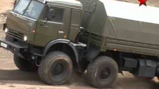 Russian Military Trucks  part 1  KAMAZ [upl. by Leugar]