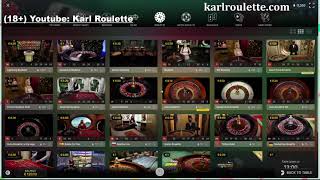 25€ to 800€ at AUTO ROULETTE EVOLUTION GAMING [upl. by Girvin]