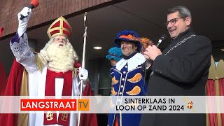 Sinterklaas in Loon op Zand 2024  Langstraat TV [upl. by Olnay]