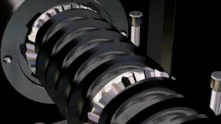 Technical Animation of Soybean Extruder [upl. by Maddi]