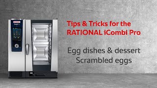 Tips amp Tricks Scrambled eggs in the iCombi Pro  RATIONAL [upl. by Assener]