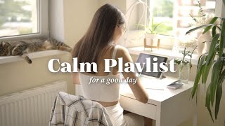 🎵 Спокойная эстетичная музыка на фон для отдыха уборки хобби calm playlist [upl. by Guenna232]