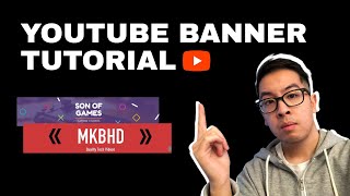 How to Make a YouTube Banner  Best Channel Art Size 2020 [upl. by Haleemak412]