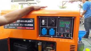 KANTO DIESEL GENERATOR  KTD5SILENT [upl. by Yelda]