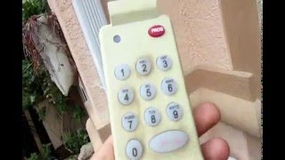 How to fix your garage door opener key pad when some buttons stop working [upl. by Landri733]