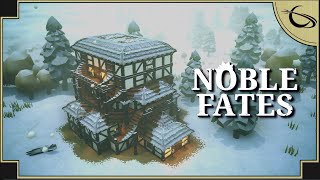 Noble Fates Dwarven Domain  Villager Focused Fortress Building Sim Dwarf Update 2023 [upl. by Schuh]