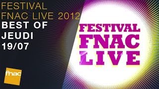 Le Best Of du jeudi  Festival Fnac Live 2012  Charlie Winston Irma Disiz [upl. by Gonyea323]