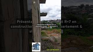 Présentation un Bâtiment R7 en construction au pays 🇨🇲 🏢 btp construction immobilier batiment [upl. by Vonni]