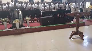 Waraturinze Jehova Shaloom choir St Joseph Nyamasheke [upl. by Anallise]