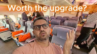 Singapore Airlines Premium Economy is it worth the upgrade [upl. by Gladdie]