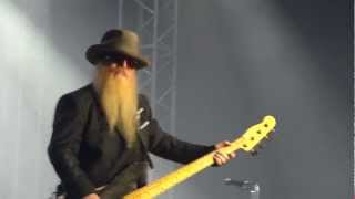 ZZ TOP Sharp dressed man GUITARE EN SCENE FESTIVAL 2012 [upl. by Jereld]