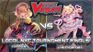 103124 NYC Cardfight Vanguard Standard Tourney Final Rounds FroseliaLuard VS Lisciafael [upl. by Nunes567]