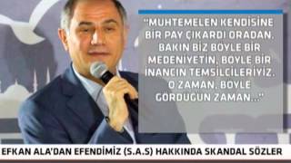 Efkan ALA HzPeygamber Gurura Kapıldı Ayetle Uyarıldı quotBiz Gurura Kapılmadıkquot [upl. by Assi]