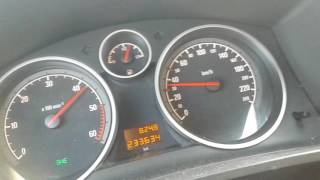 Opel Zafira 19 CDTI 150KM 0140kmh Acceleration [upl. by Llehsim]