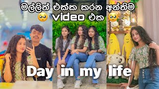 🍃 මල්ලිත් එක්ක කරන අන්තිම video එක 🥺  අලුත් ගෙදරට Shopping 🛍  Day vlog 🌷 shoppingvlog kavee [upl. by Adnawyek]