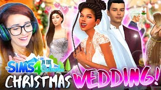 CHRISTMAS DAY WEDDING 🎄💚 The Sims 4 IN THE SUBURBS 56 🏘 [upl. by Pate]