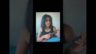 Pottakaatil Poovasam  Cover  Ukulele  coversong music song [upl. by Swaine475]