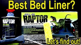 Best Bed Liner ROLL ON Raptor Herculiner Durabak POR15 DupliColor Iron Armor Flex Seal [upl. by Derrek809]