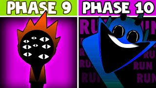 NEW PHASES Sprunki Incredibox PHASE 9 VS PHASE 10 [upl. by Elodea635]