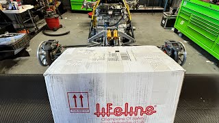 Ep 10  Not On Fire Installing My Lifeline Fire Suppression System Into My Stohr WF1 Race Car [upl. by Aksoyn154]