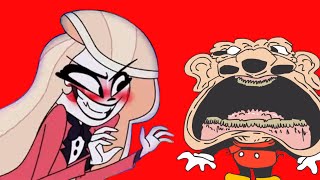 Mokey being chased by Charlie verbalase hazbinhotel meme srpelo mokey pelo [upl. by Alessandra]